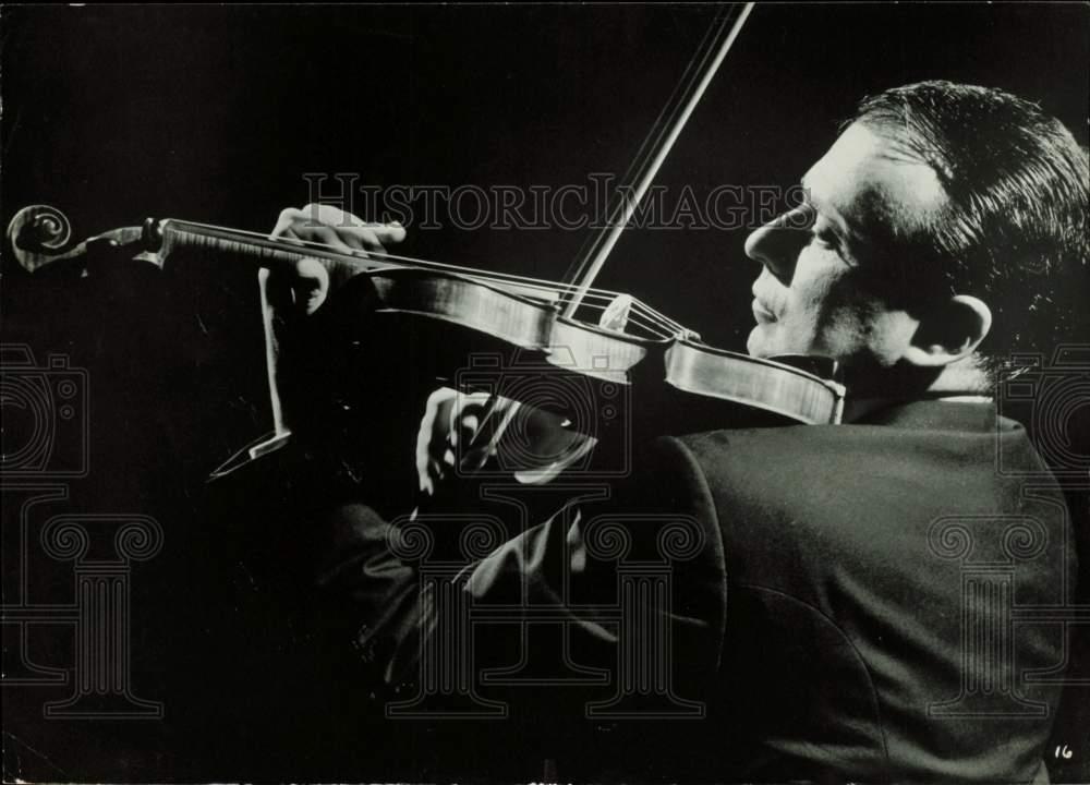 1976 Press Photo Violinist Henryk Szeryng - hpp32528