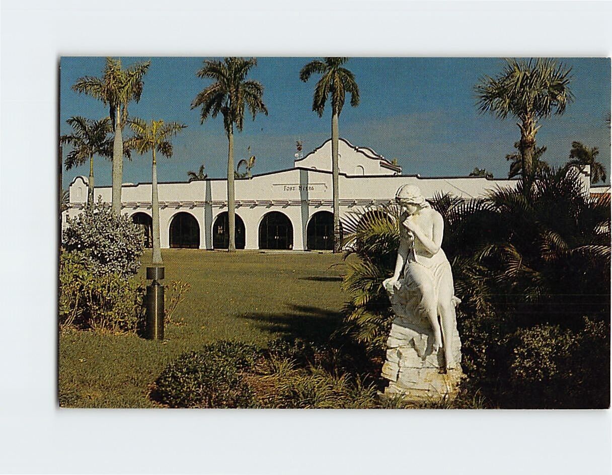 Postcard Fort Myers Historical Museum Fort Myers Florida USA
