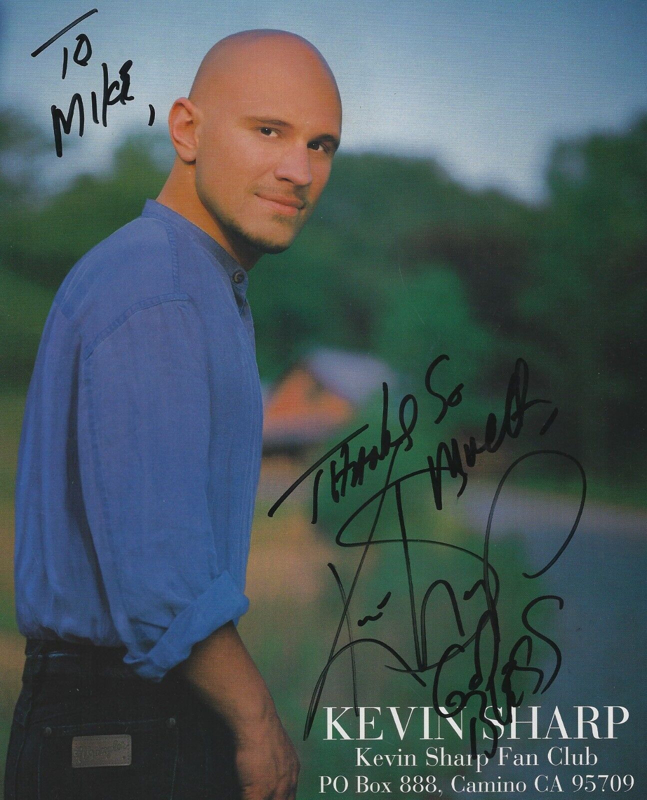 Kevin Sharp & McCanless Autographed Signed 8x10 Photo - Country Music - w/COA