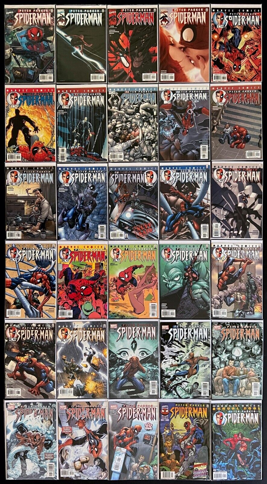 *Spider-Man* Big Lot Peter Parker 30 Issues Hi-Grade Marvel Comics 1997