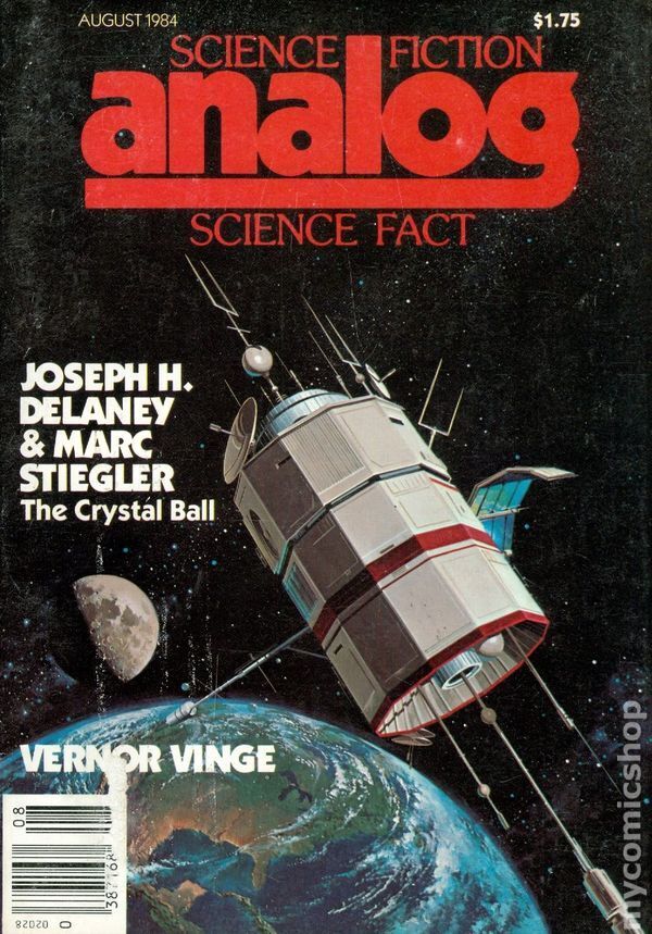 Analog Science Fiction/Science Fact Vol. 104 #8 VG 1984 Stock Image Low Grade