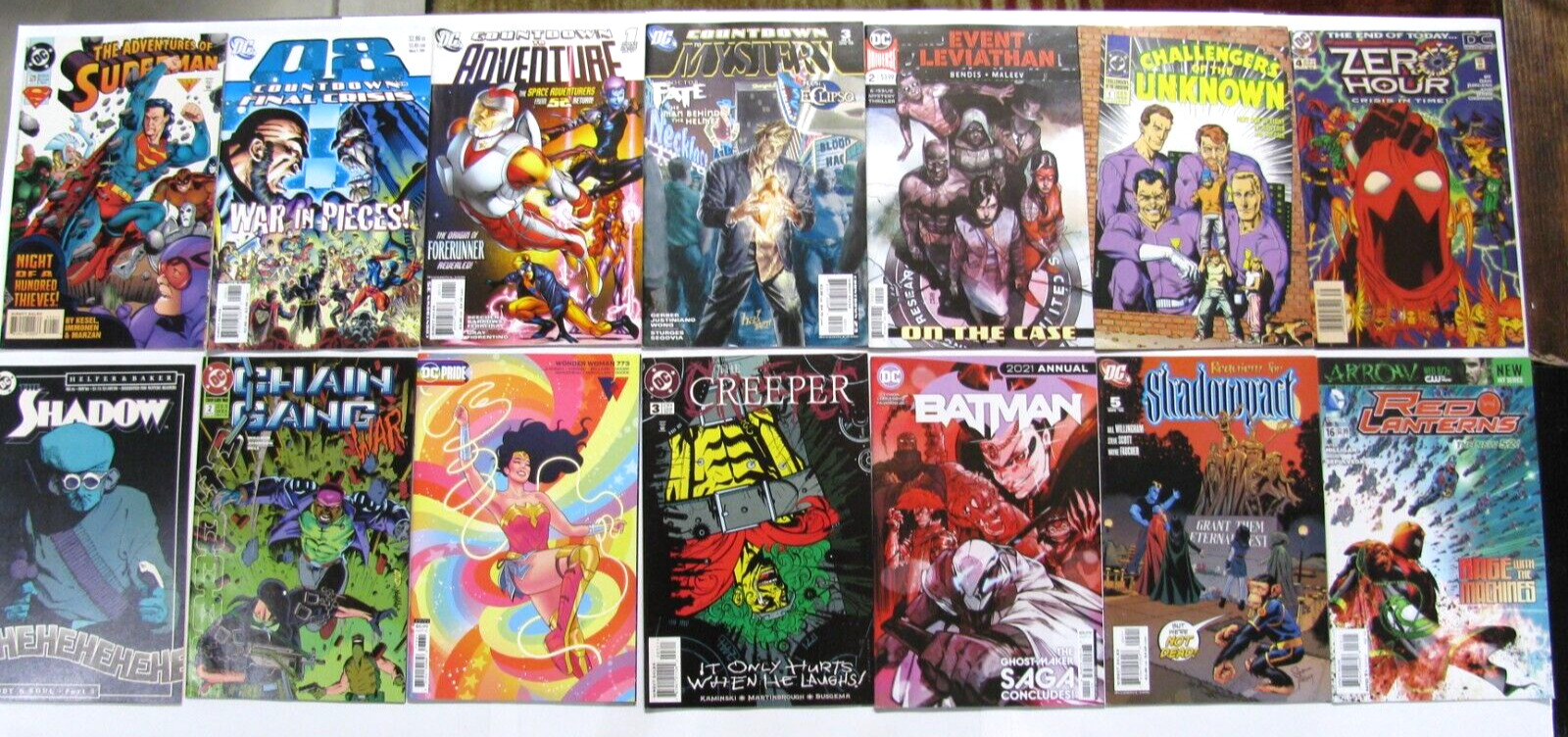 DC Grab Bag 14 Comic lot -All Ages as pictured no random 