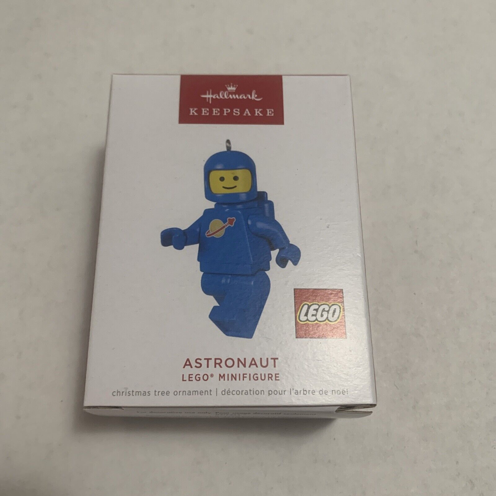 2022 Hallmark Keepsake Ornament Astronaut Lego Minifigure