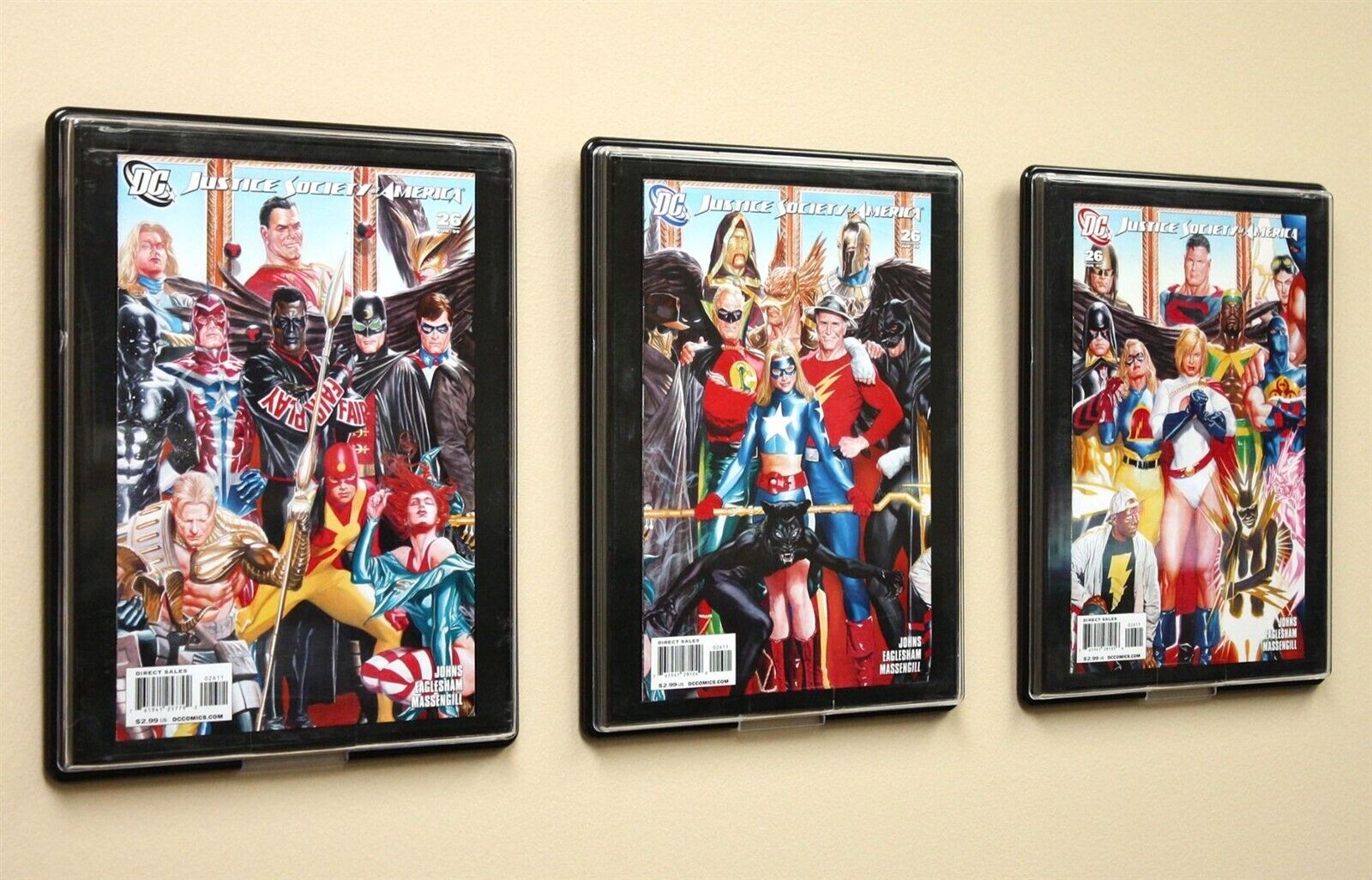 3 BCW Wall Display Frame For Current Modern Comic Book Wall Showcase Gift Idea