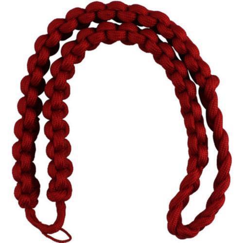 Army Shoulder Cord Artillery Scarlet Red Thick
