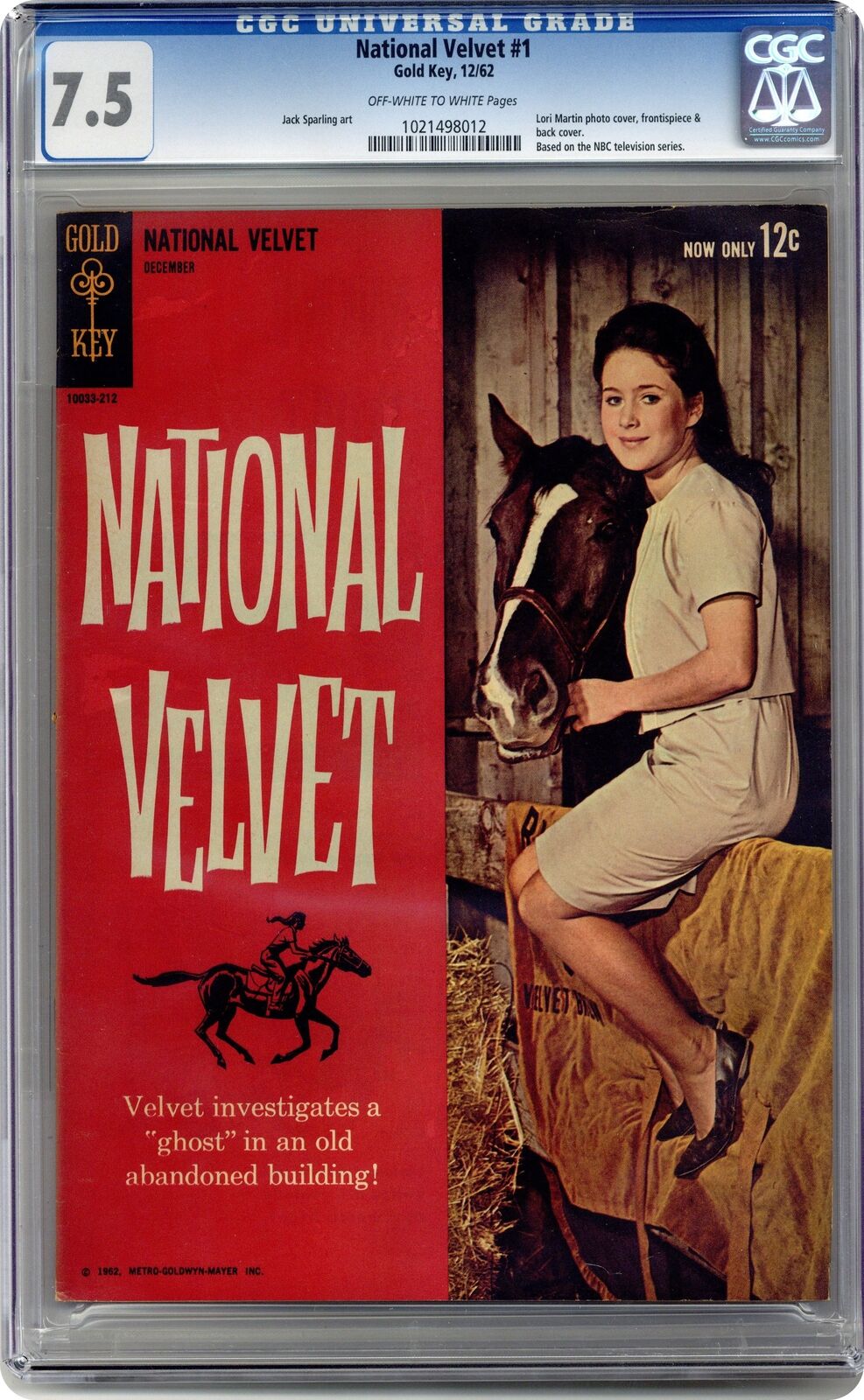 National Velvet #1 CGC 7.5 1962 1021498012