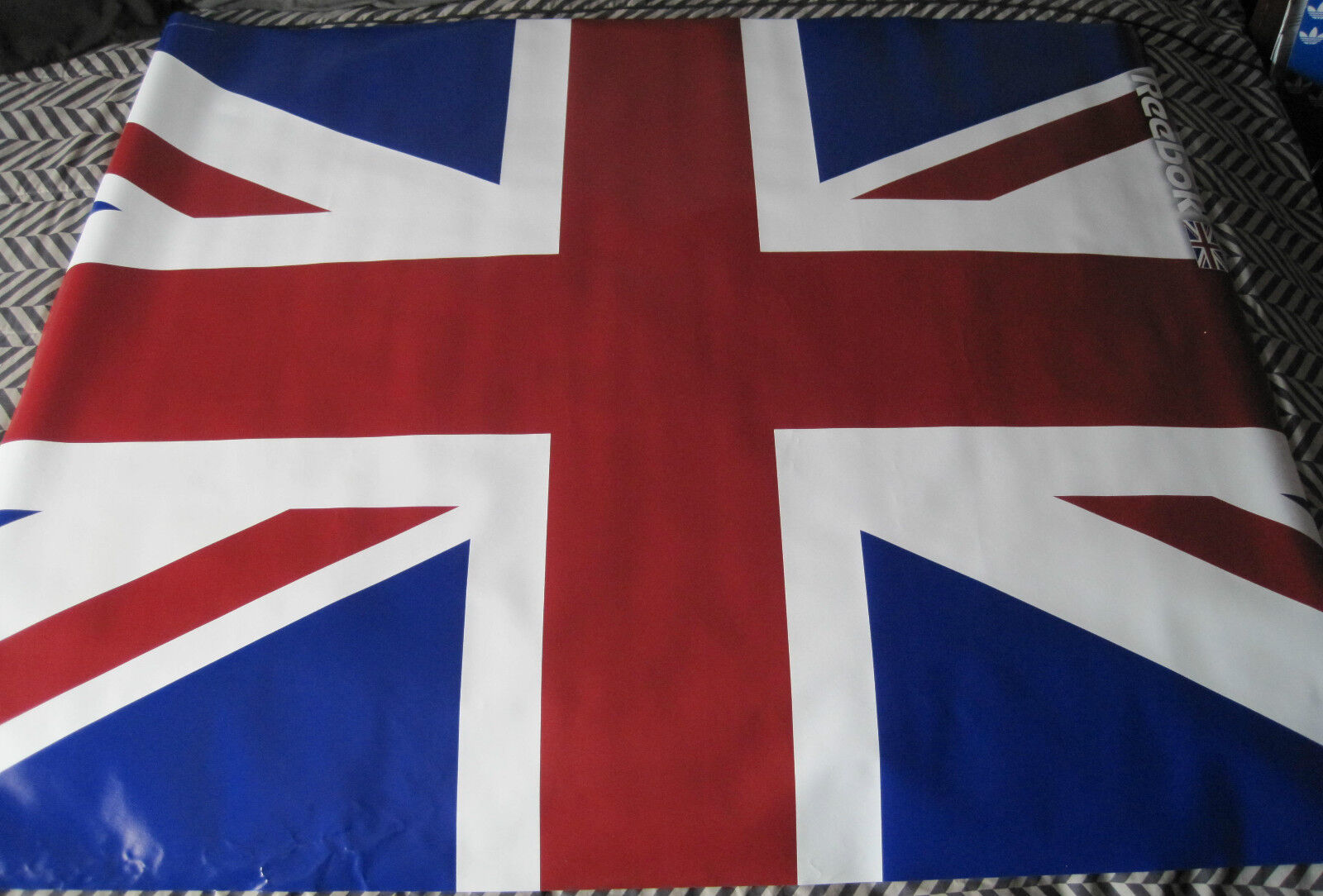 Reebok Logo British Flag Poster Vinyl 48\