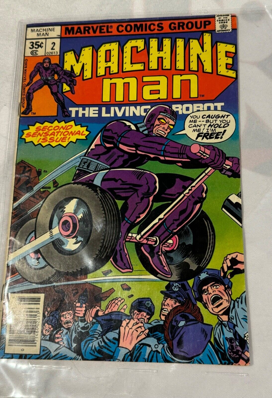 Machine Man #2 (Marvel Comics May 1978)
