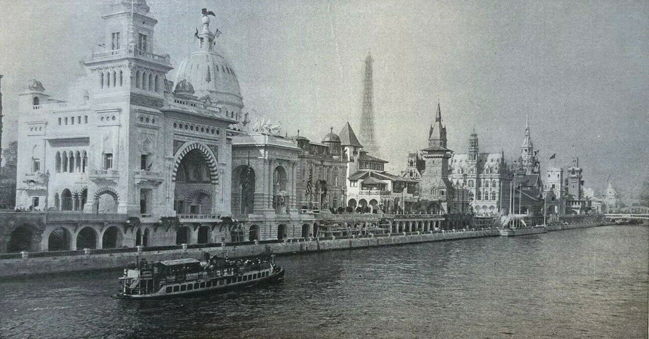1900 Paris Exposition World\'s Fair Trocadero Street of Nations illustrated