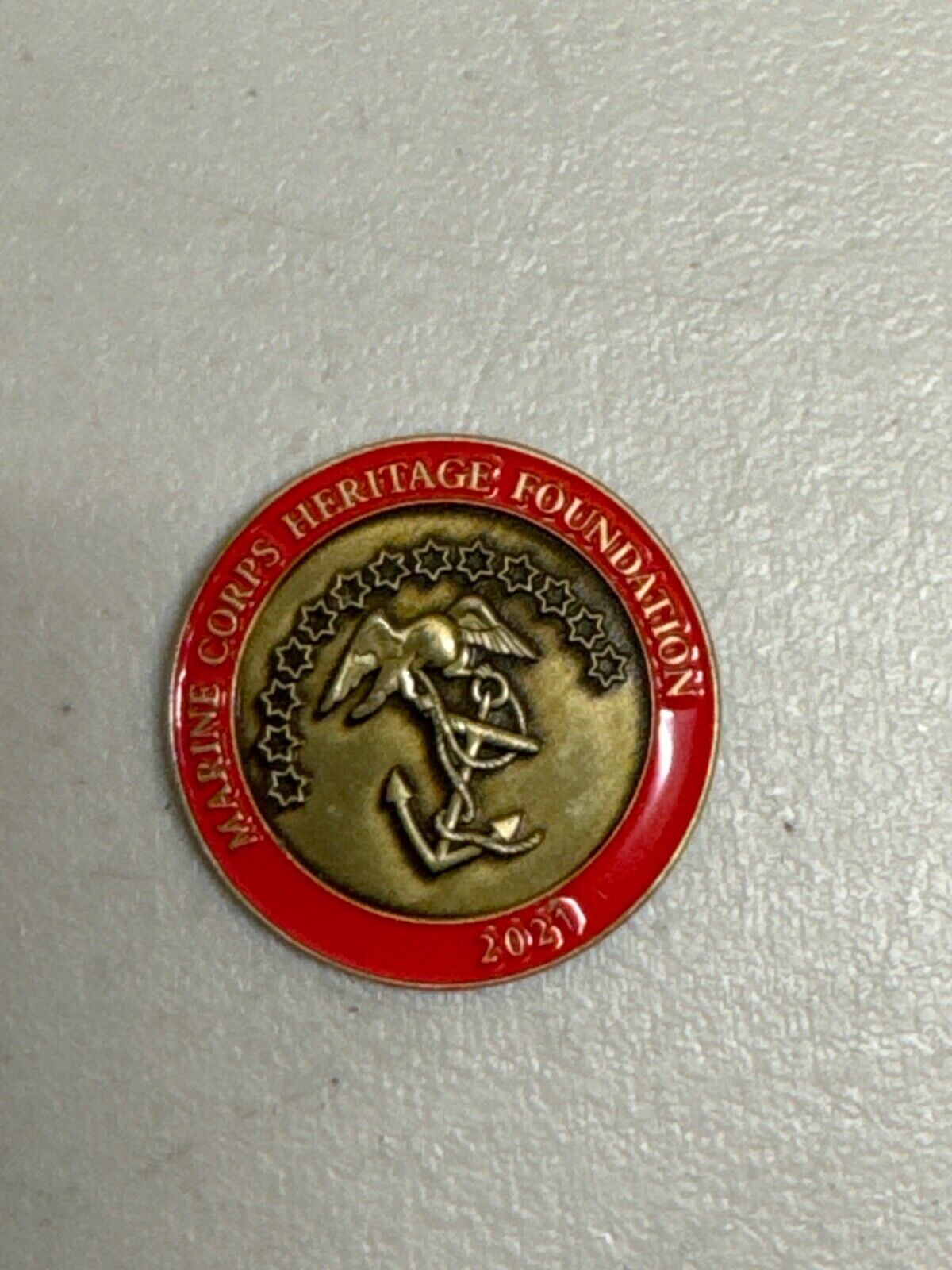 USMC Marine Corps Heritage Foundation 2021 OOH RAH Challenge Coin
