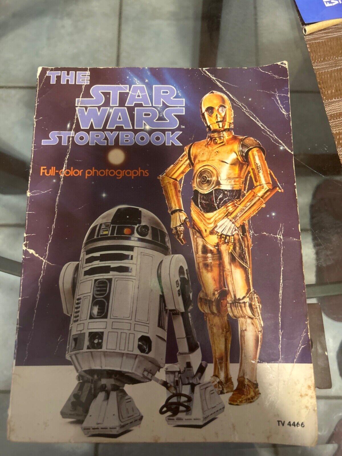 Star Wars storybook vintage 1977 paperback magazine scholastic   120 