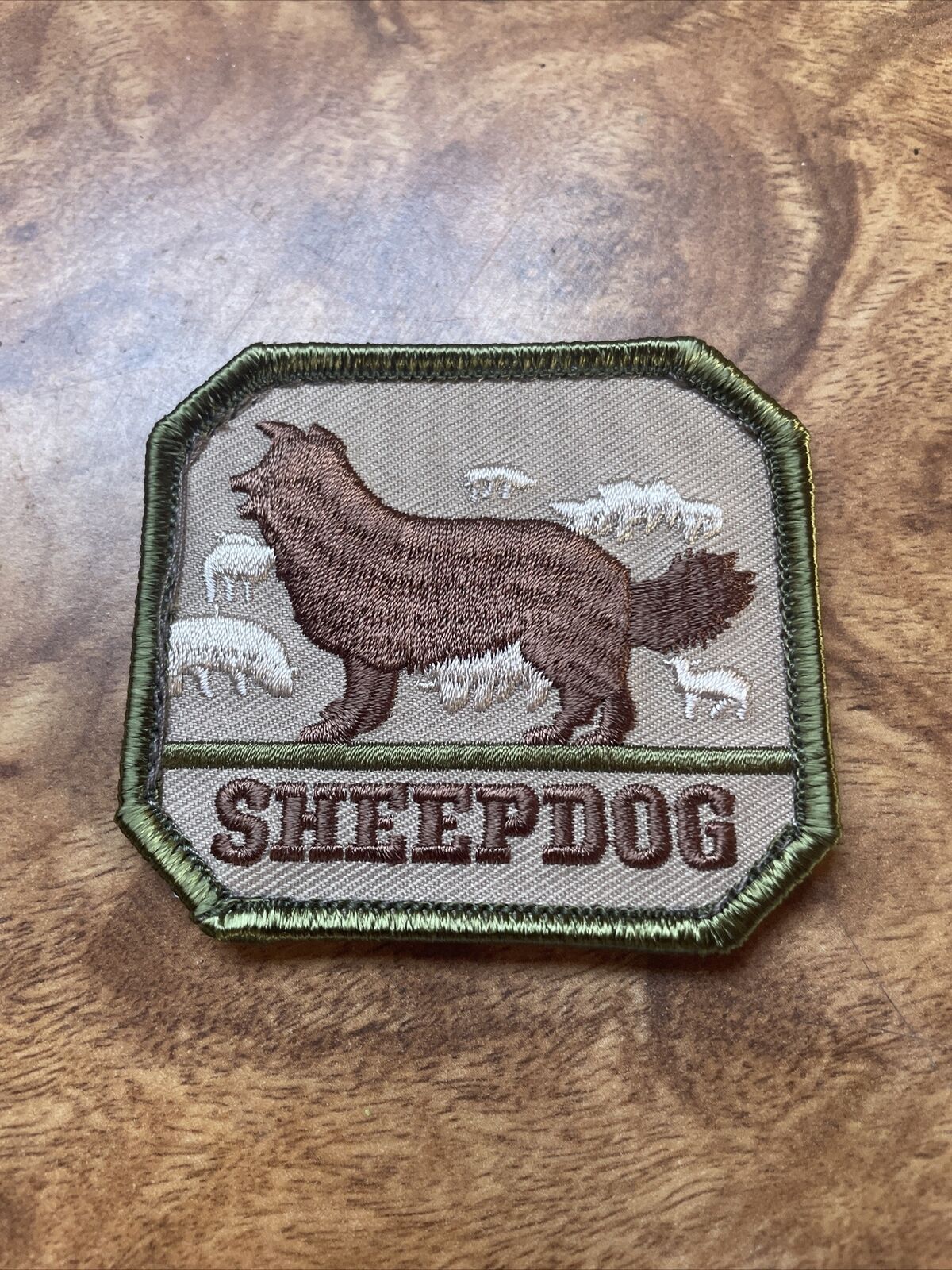 Mil Spec Monkey Sheepdog Tactical morale US military patch Velkro Hook Loop