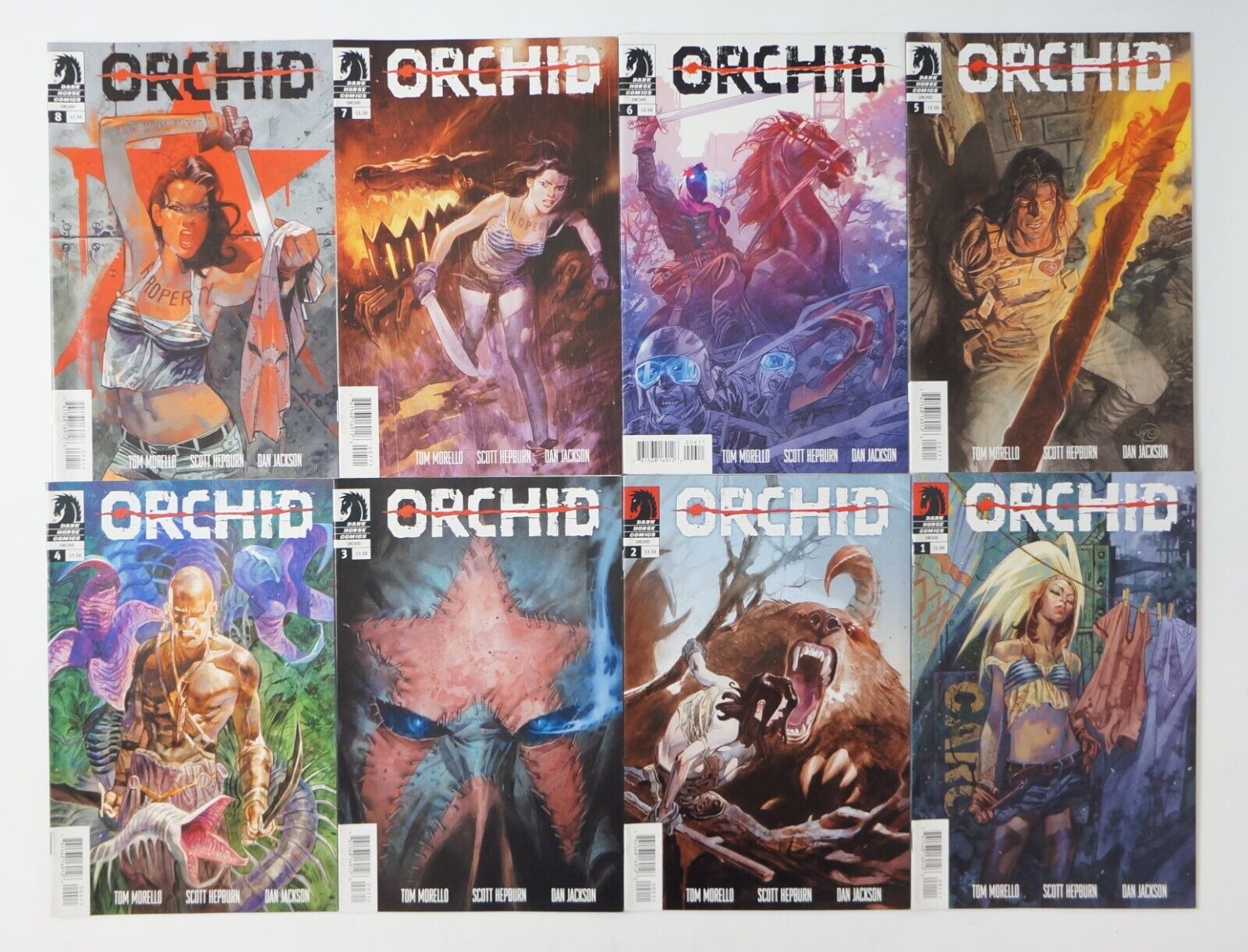 Orchid #1-12 VF/NM complete series by Tom Morello of Rage Against the Machine