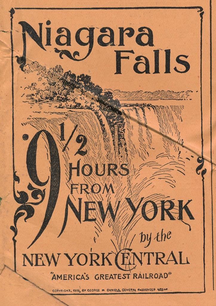 Magazine Ad - 1897 - New York Central Railroad - Niagara Falls