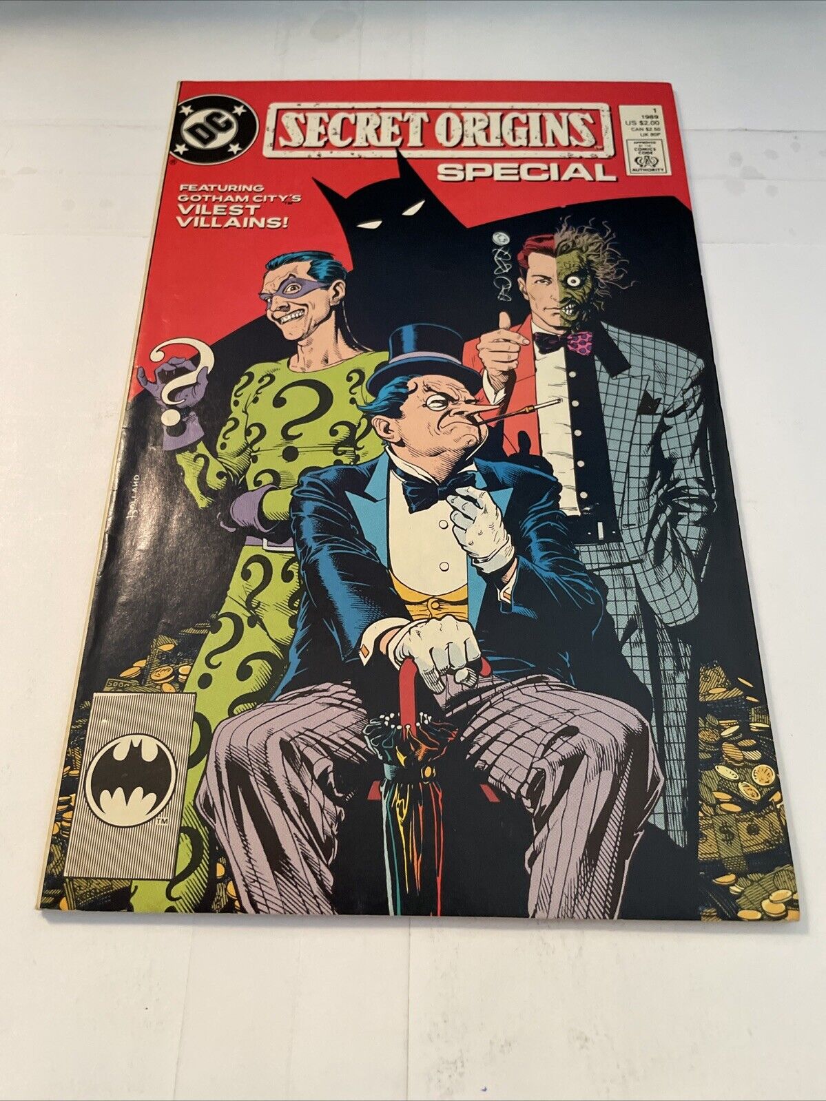 1989 #1 DC Secret Origins Special Comic Book