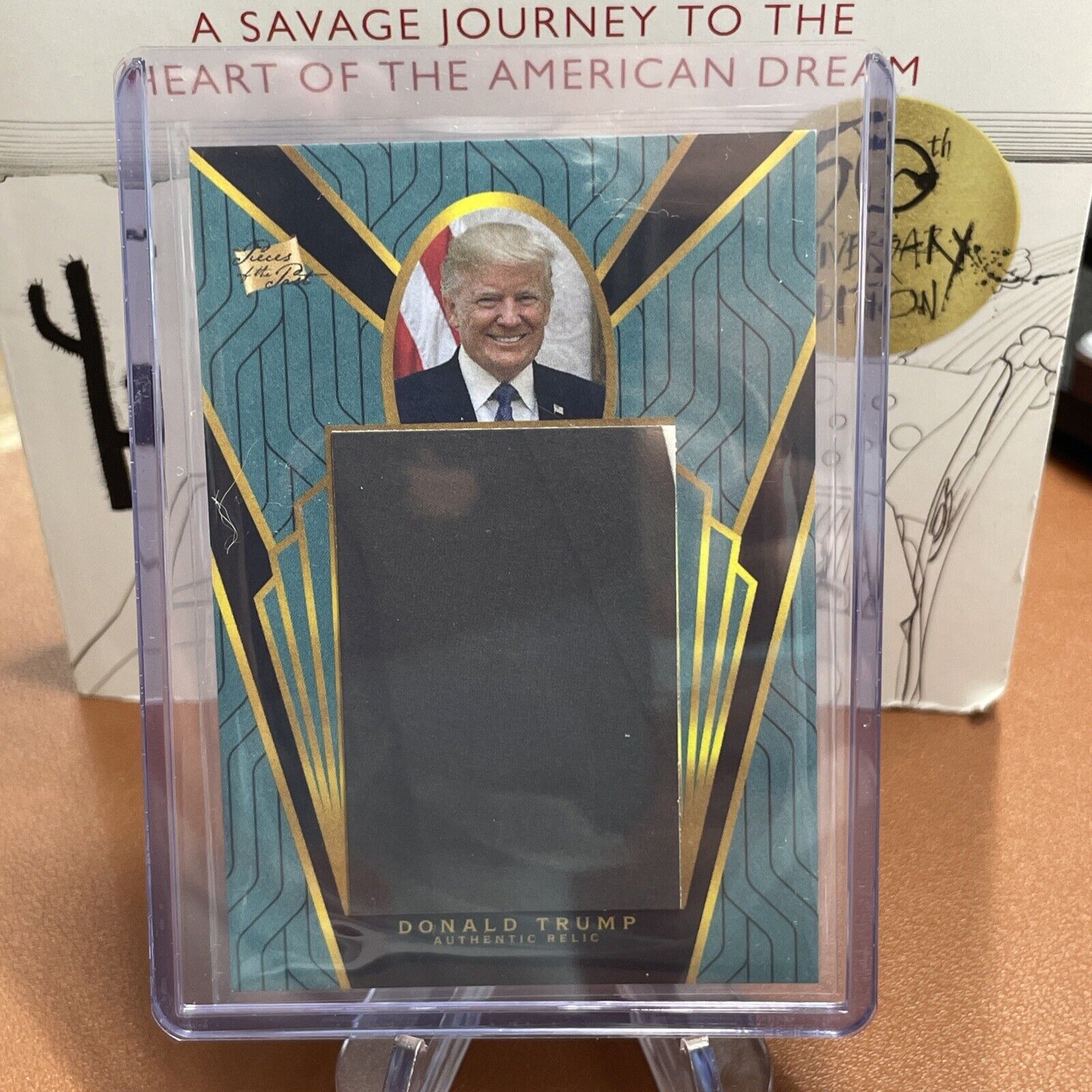 Pieces Of The Past 2022 Donald Trump Authentic Relic 🔥🇺🇸