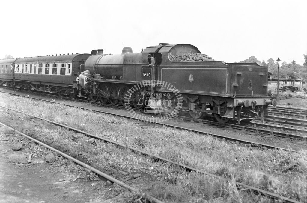 PHOTO BR British Railways Steam Locomotive Class Big Bertha 58100