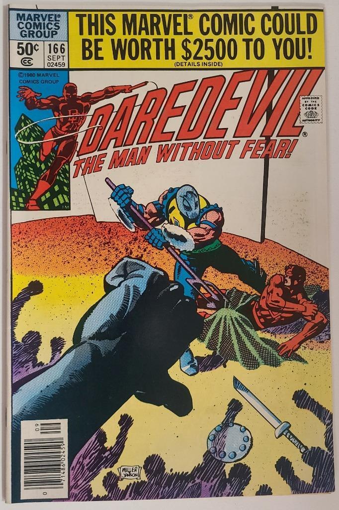 Daredevil #166 Comic Book NM