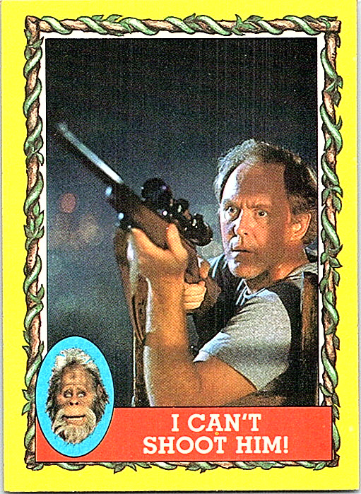 1987 Topps Harry And The Hendersons - Pick Choose Your Cards 