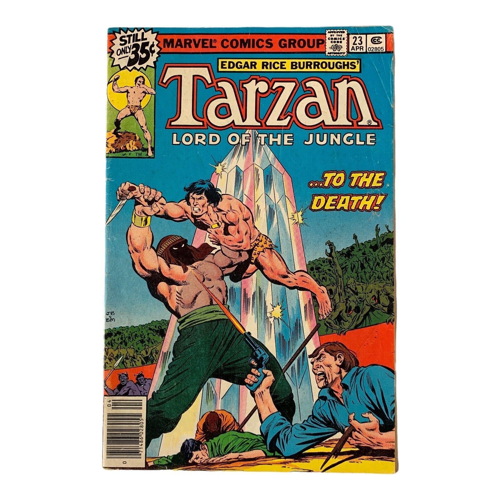 Tarzan #23 (1979) Comic Book Marvel Comics