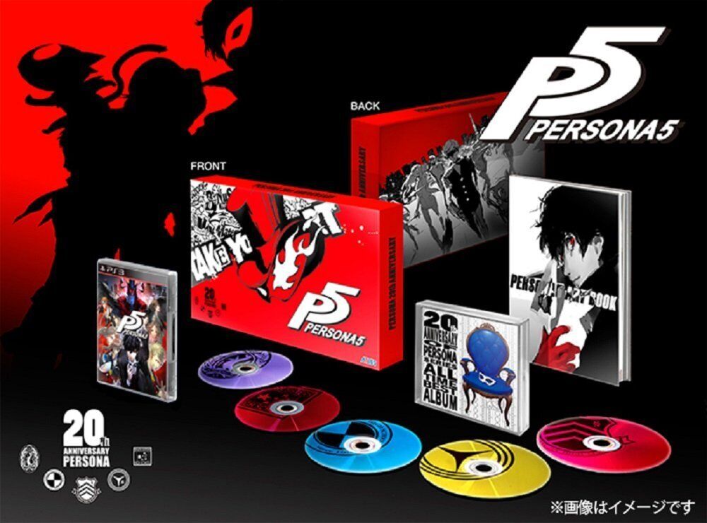 Atlas Persona 5 20Th Anniversary Edition Play Station 3 Game Software