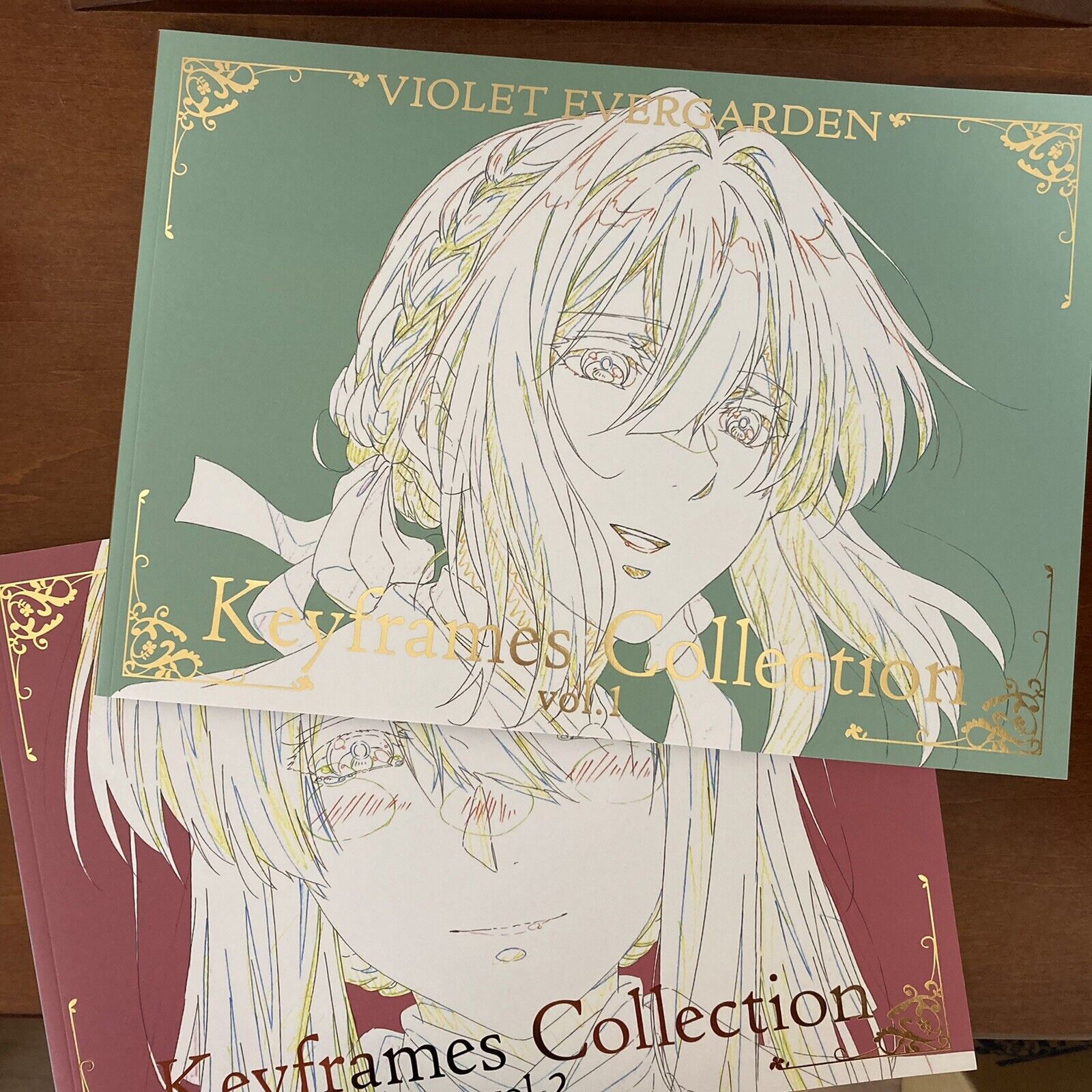 Violet Evergarden Keyframes Collection vol.1&vol.2 set Kyoto Animation TV Anime