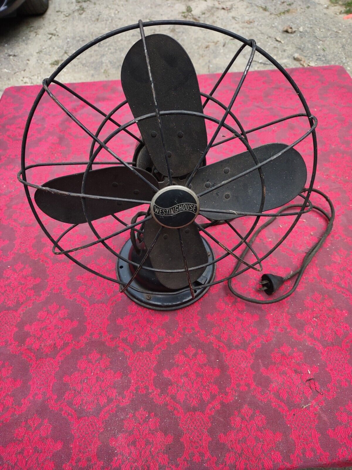 Vintage Westinghouse Oscillatiing Fan