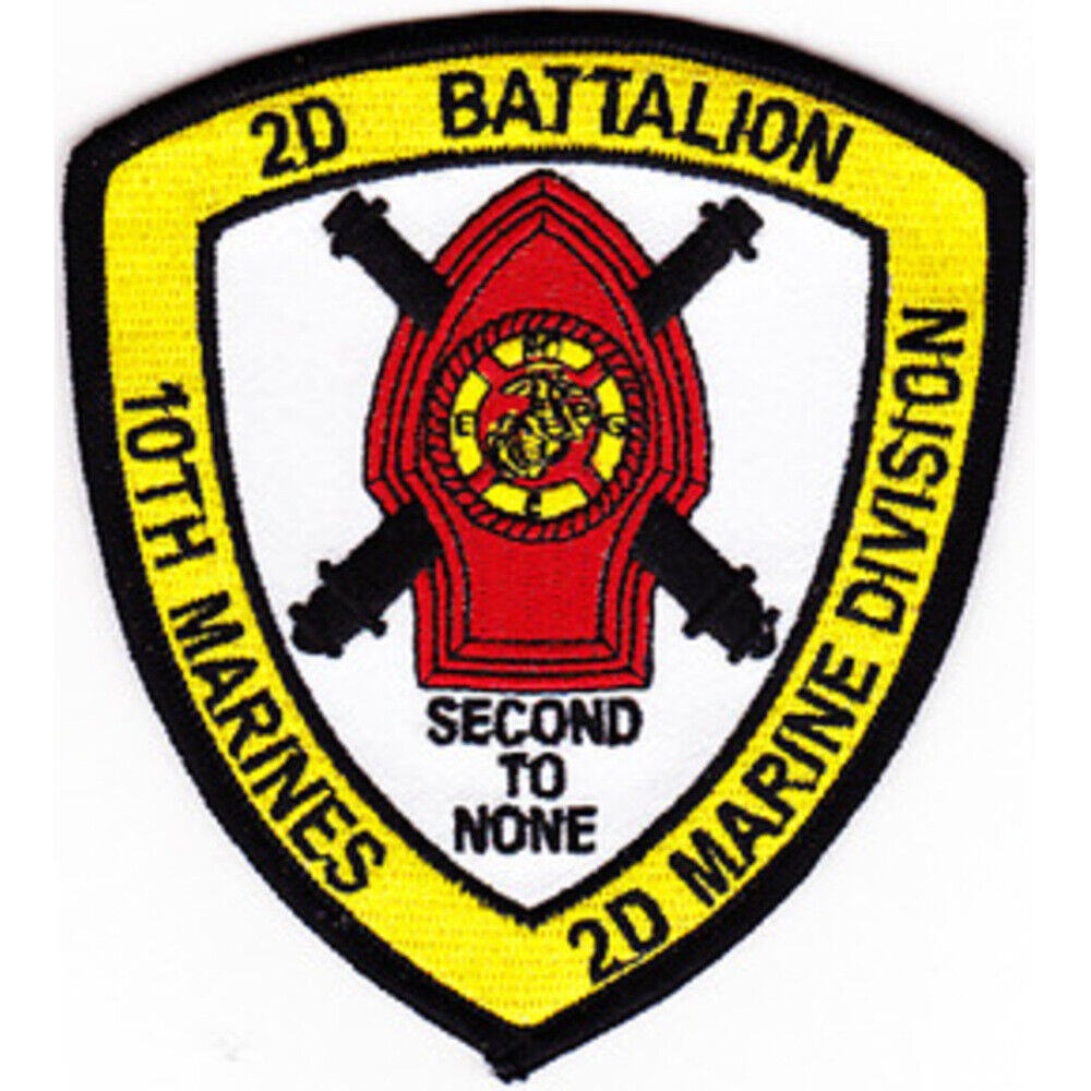 2nd Battalion 10th Marines 2D Marine Division Artillery Patch