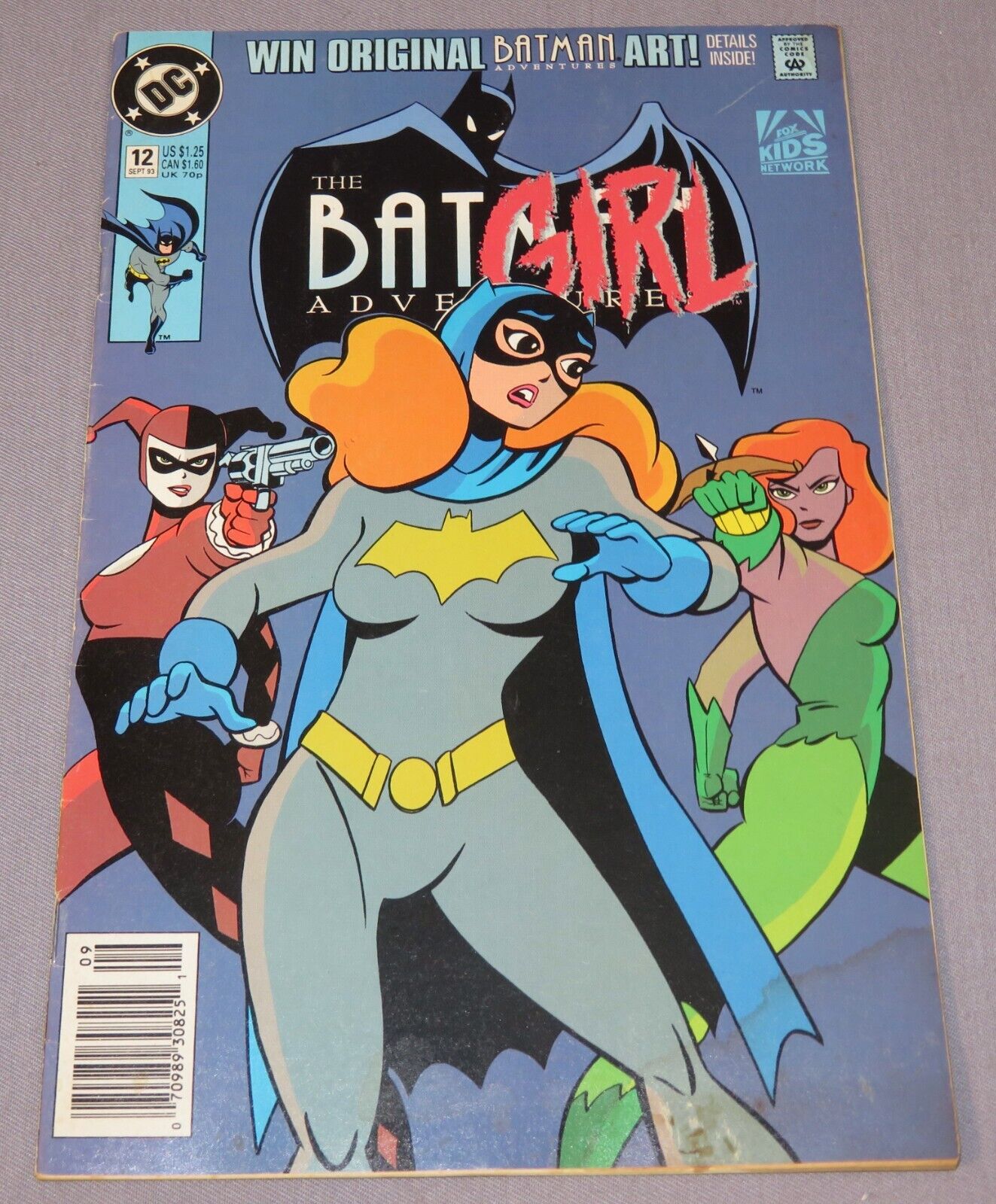 BATMAN ADVENTURES #12 (Harley Quinn 1st appearance) Newsstand DC Comics 1993