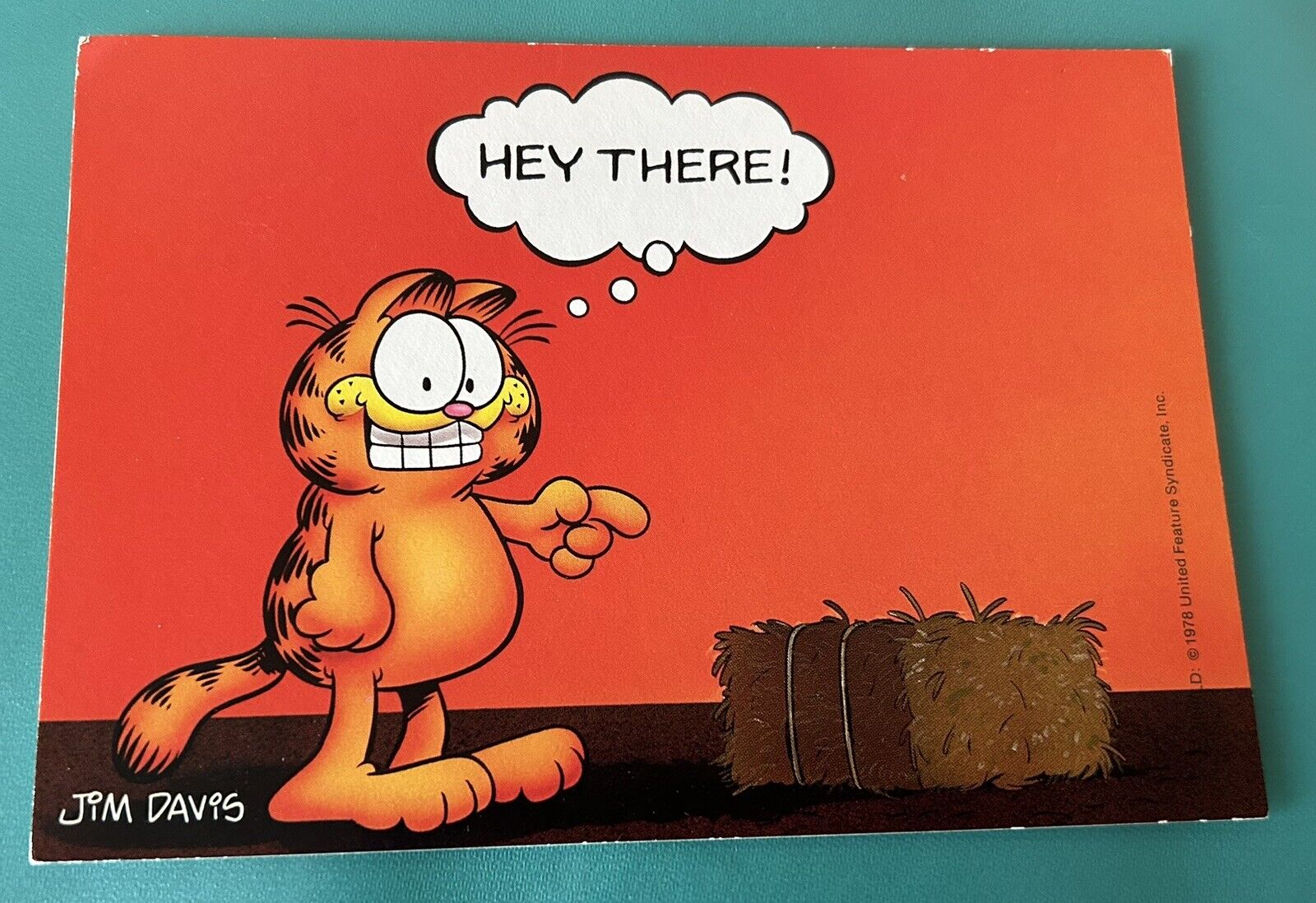 Garfield Hey There Post Card