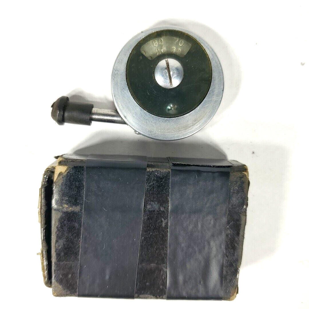 Vintage Vest Pocket Speed Indicator; Brown & Sharpe? Matchbox case; Unmarked