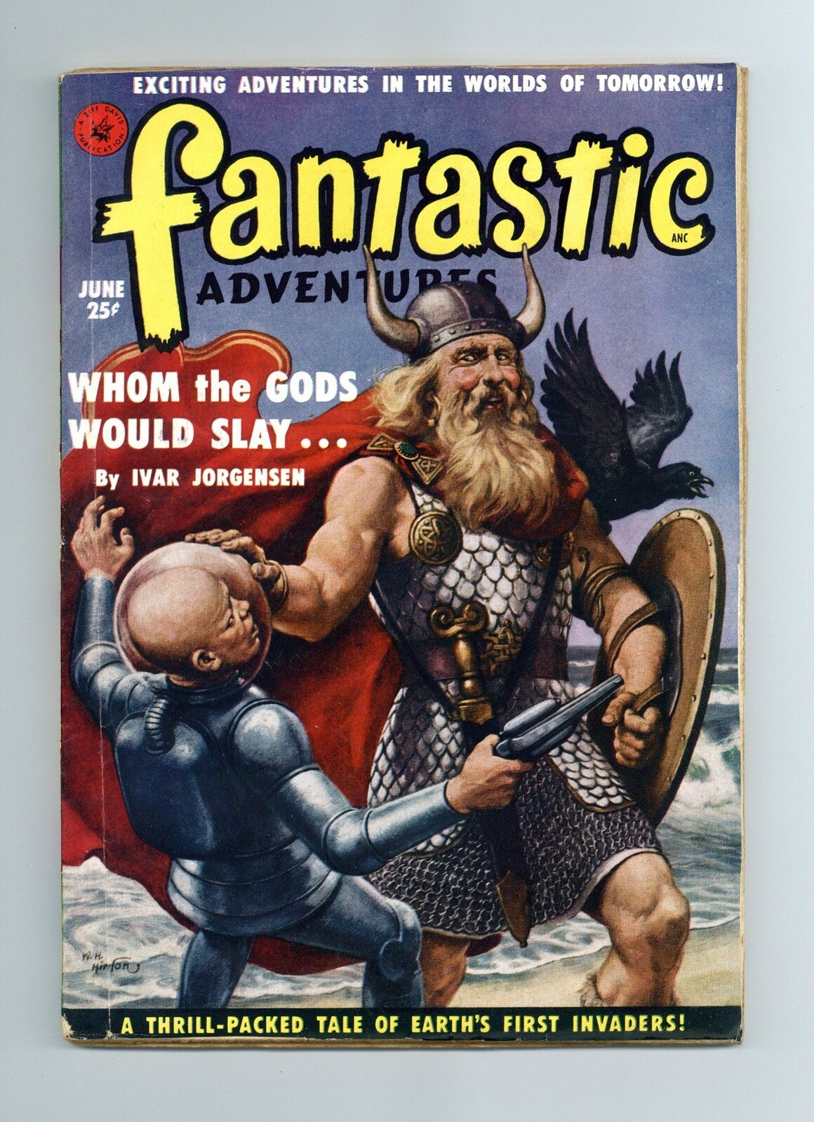 Fantastic Adventures Pulp / Magazine Jun 1951 Vol. 13 #6 VG- 3.5 TRIMMED
