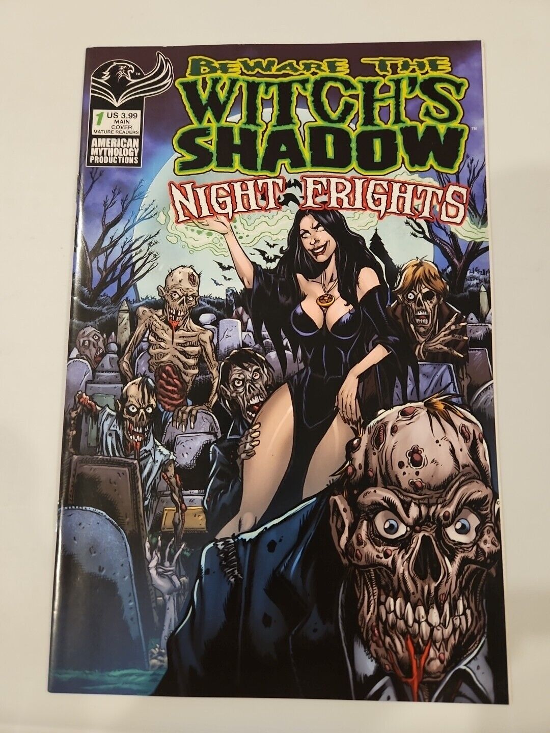 Between The Witchs Shadow Night Frights #1 American Mytholgy NM Combine Shipping