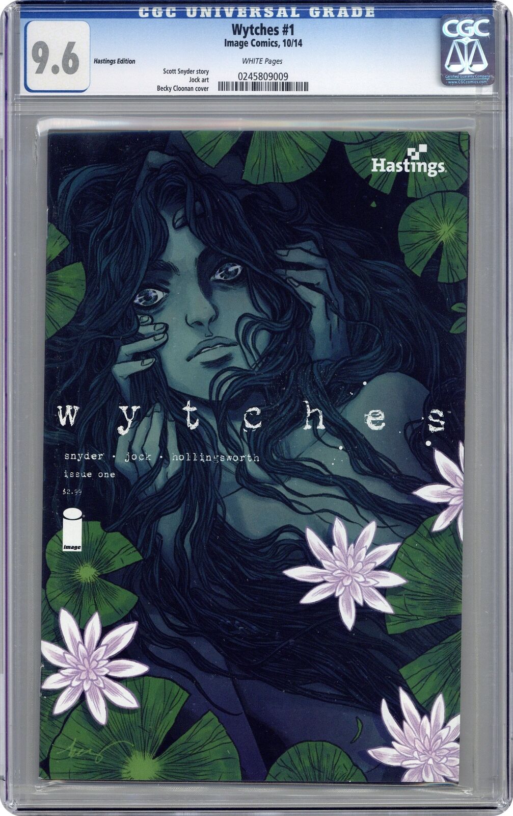 Wytches #1 Cloonan Hastings Variant CGC 9.6 2014 0245809009