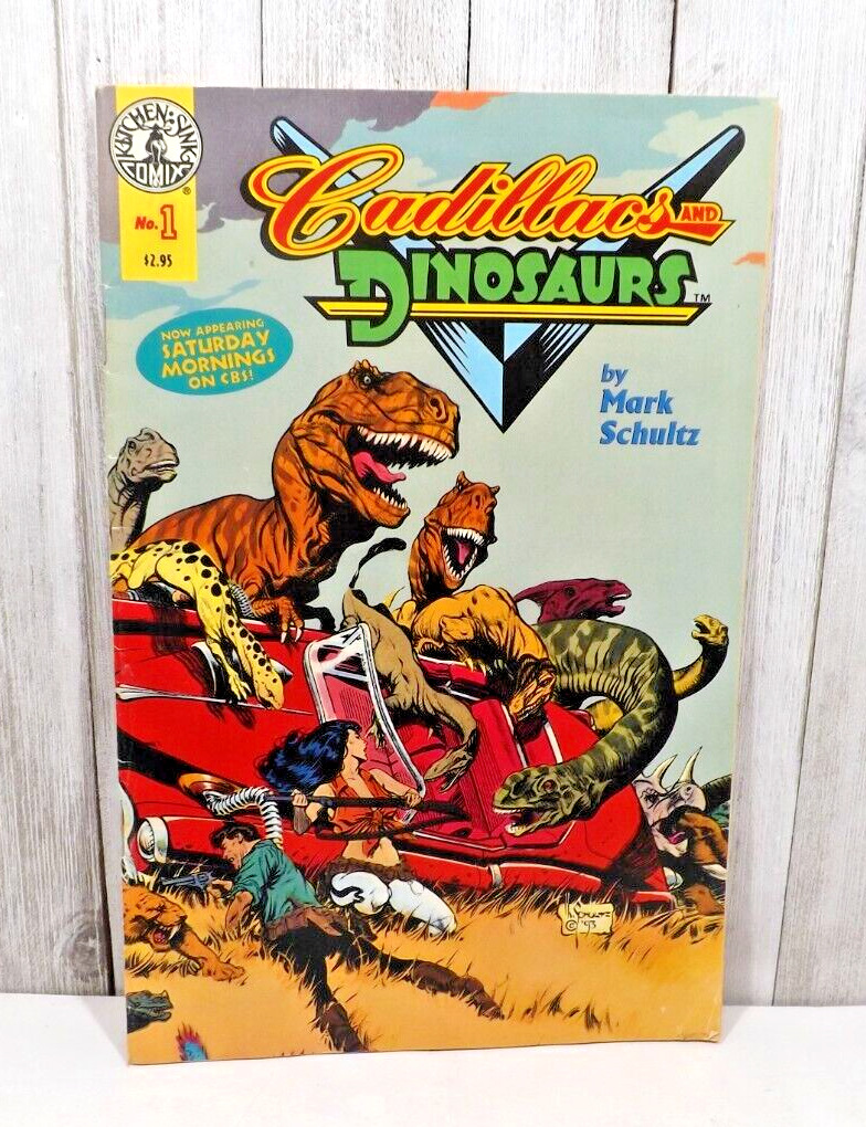 Kitchen Sink Comix Cadillacs And Dinosaurs Issue   #1 By Mark Schultz - 1993