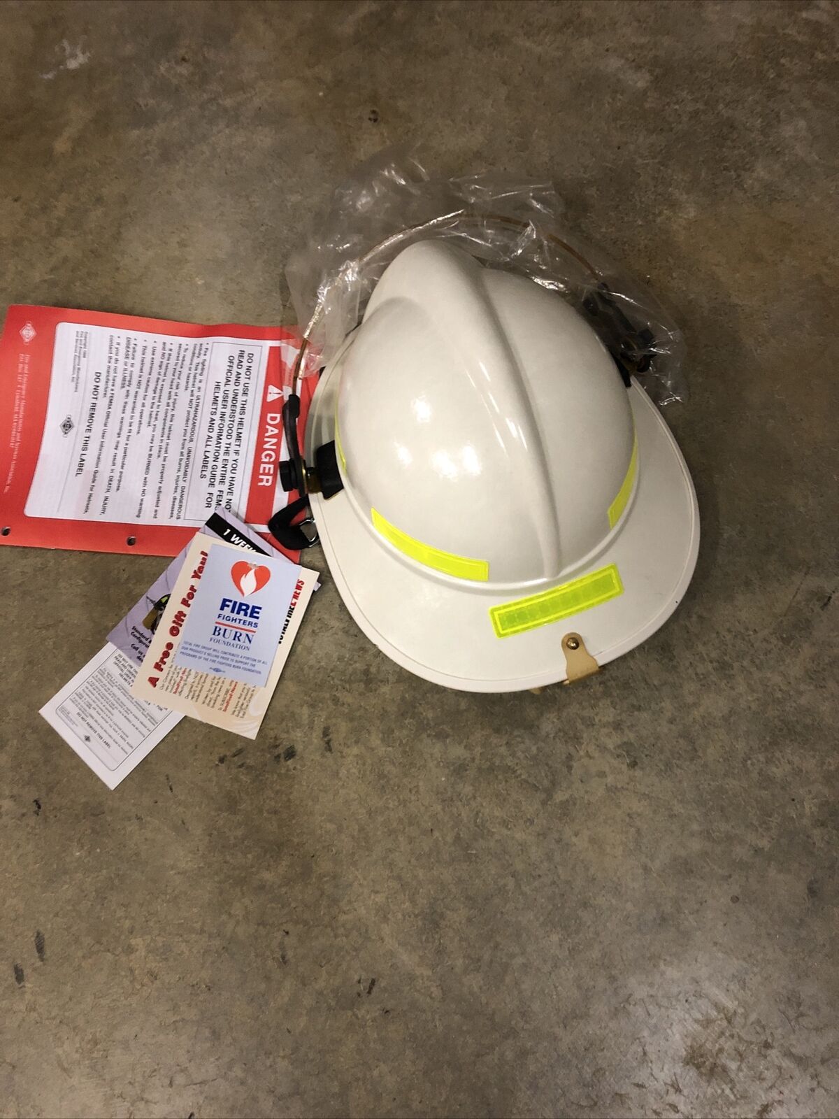 HONEYWELL MORNING PRIDE LITE FORCE PLUS Fire Helmet White Brand NEW With TAGS