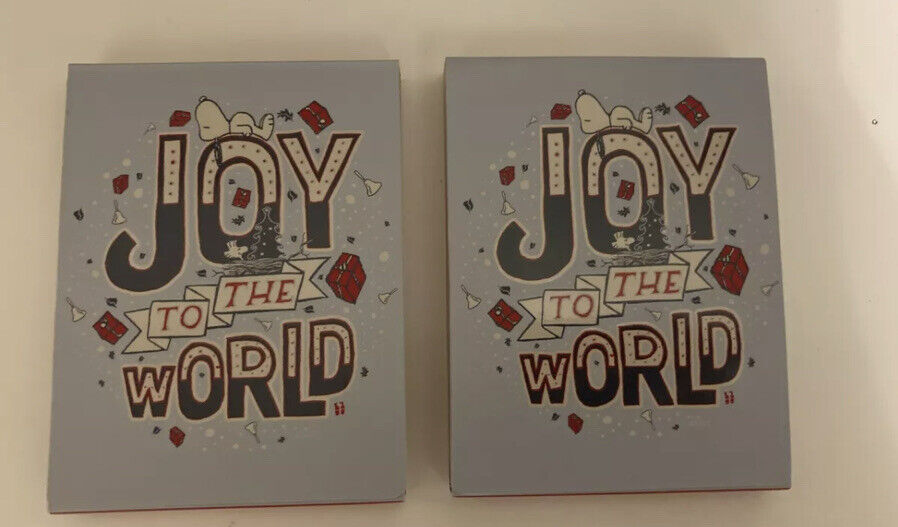 Graphique Snoopy Joy to the World Mini Pad, Set of 2