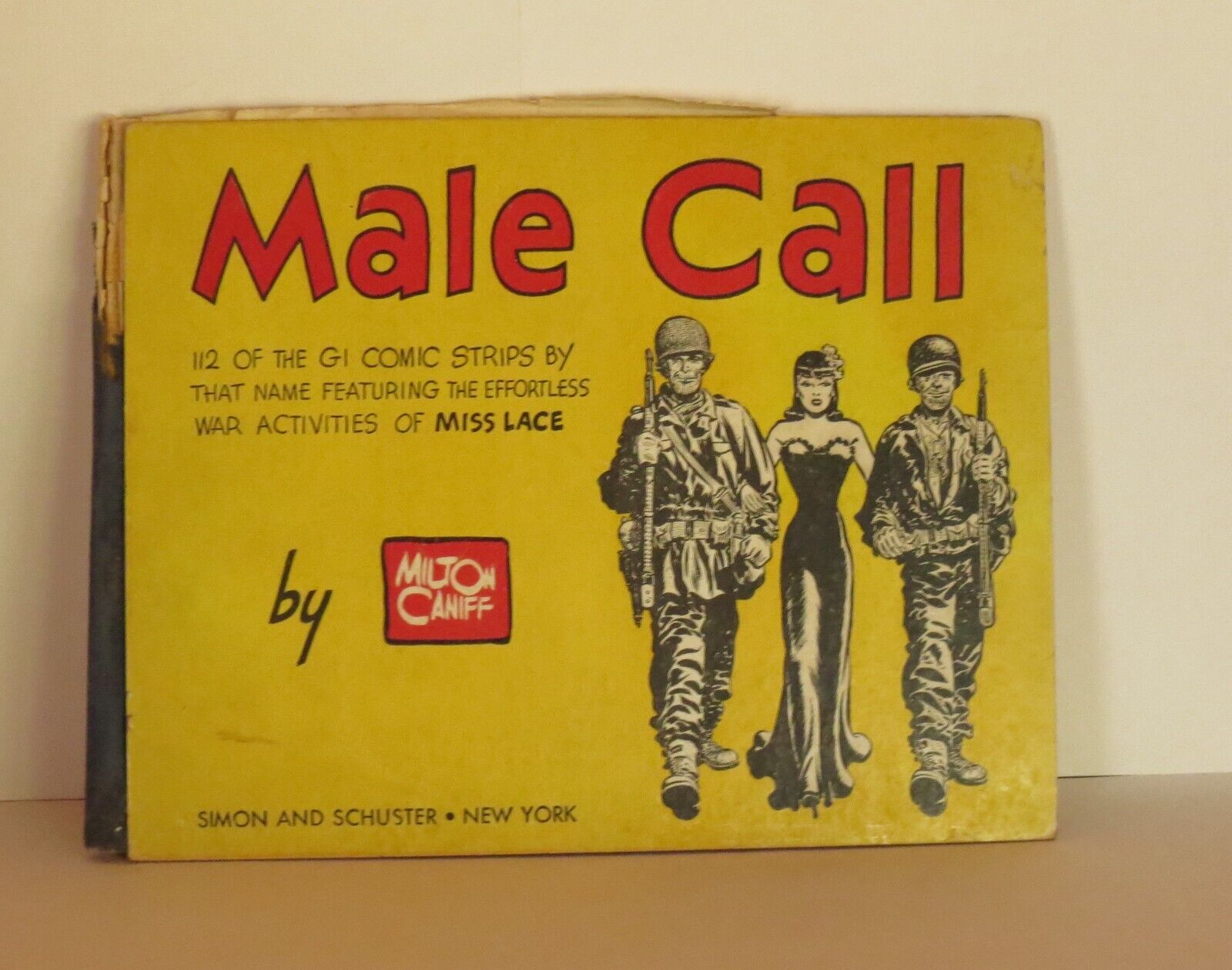 MALE CALL by MILTON CANIFF, comic strip collection from 1945 for American GI\'s