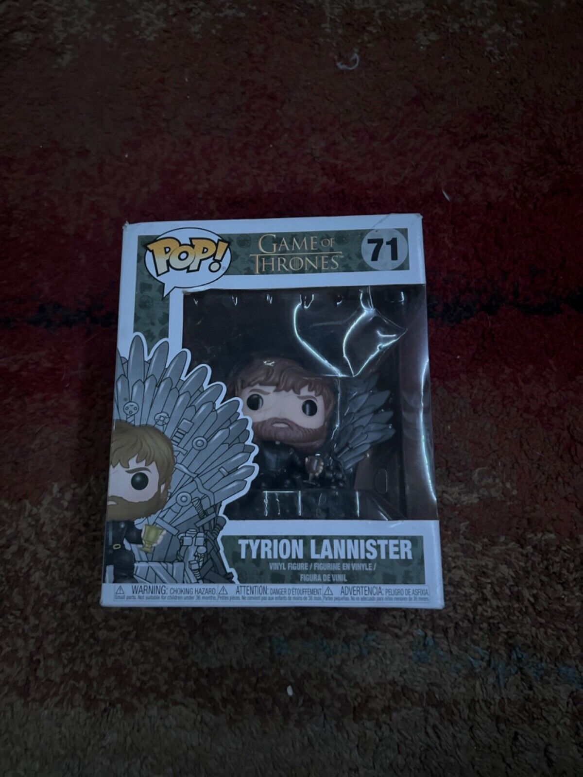 GU Funko Pop Game of Thrones Vinyl Figure Deluxe Tyrion Lannister Iron Throne 71