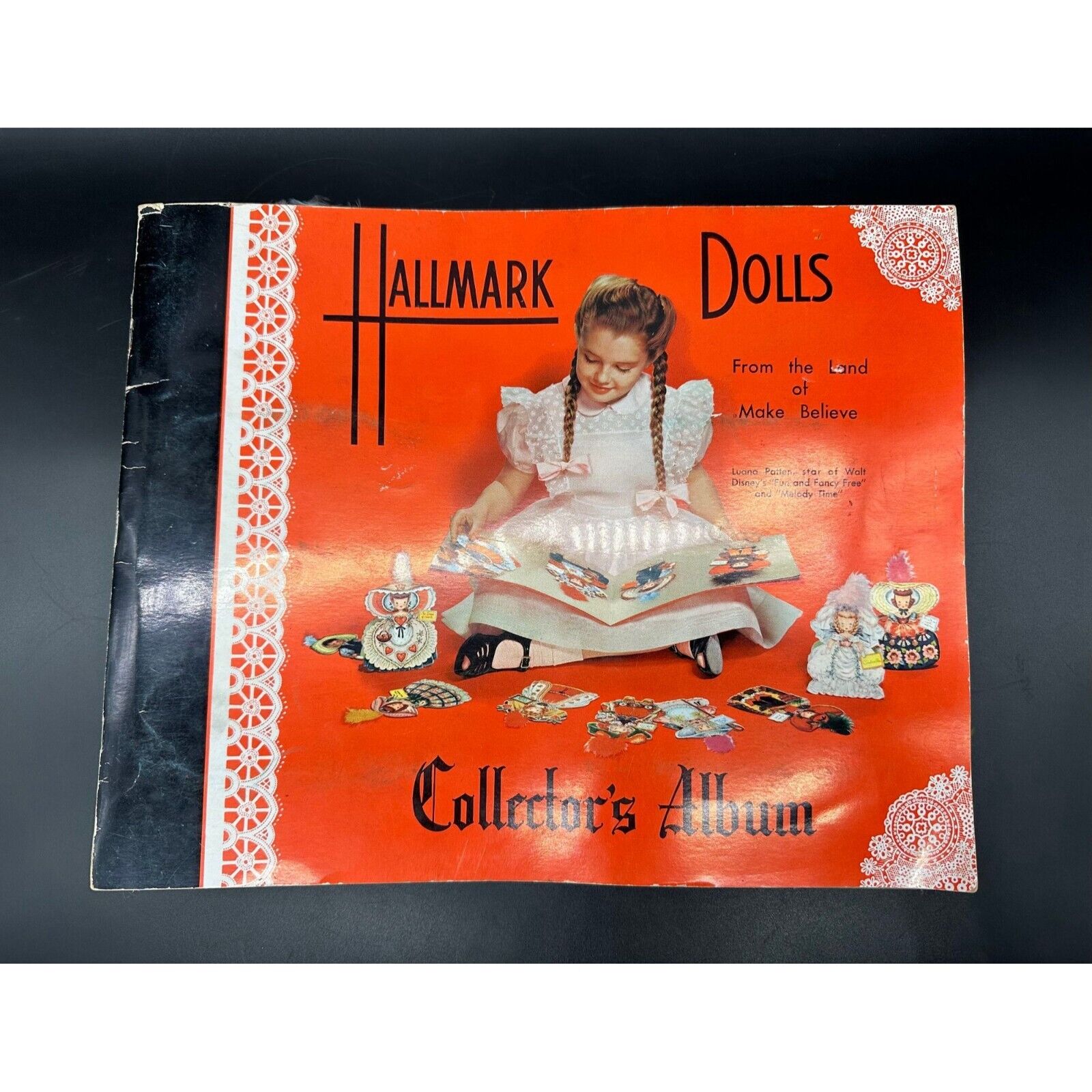 Vintage Hallmark Dolls Collectors Album 1948 First in Series Complete Paper Card