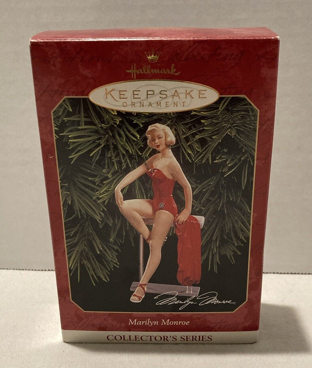 1999 Vintage Hallmark Keepsake Marilyn Monroe Collector\'s Series Ornament