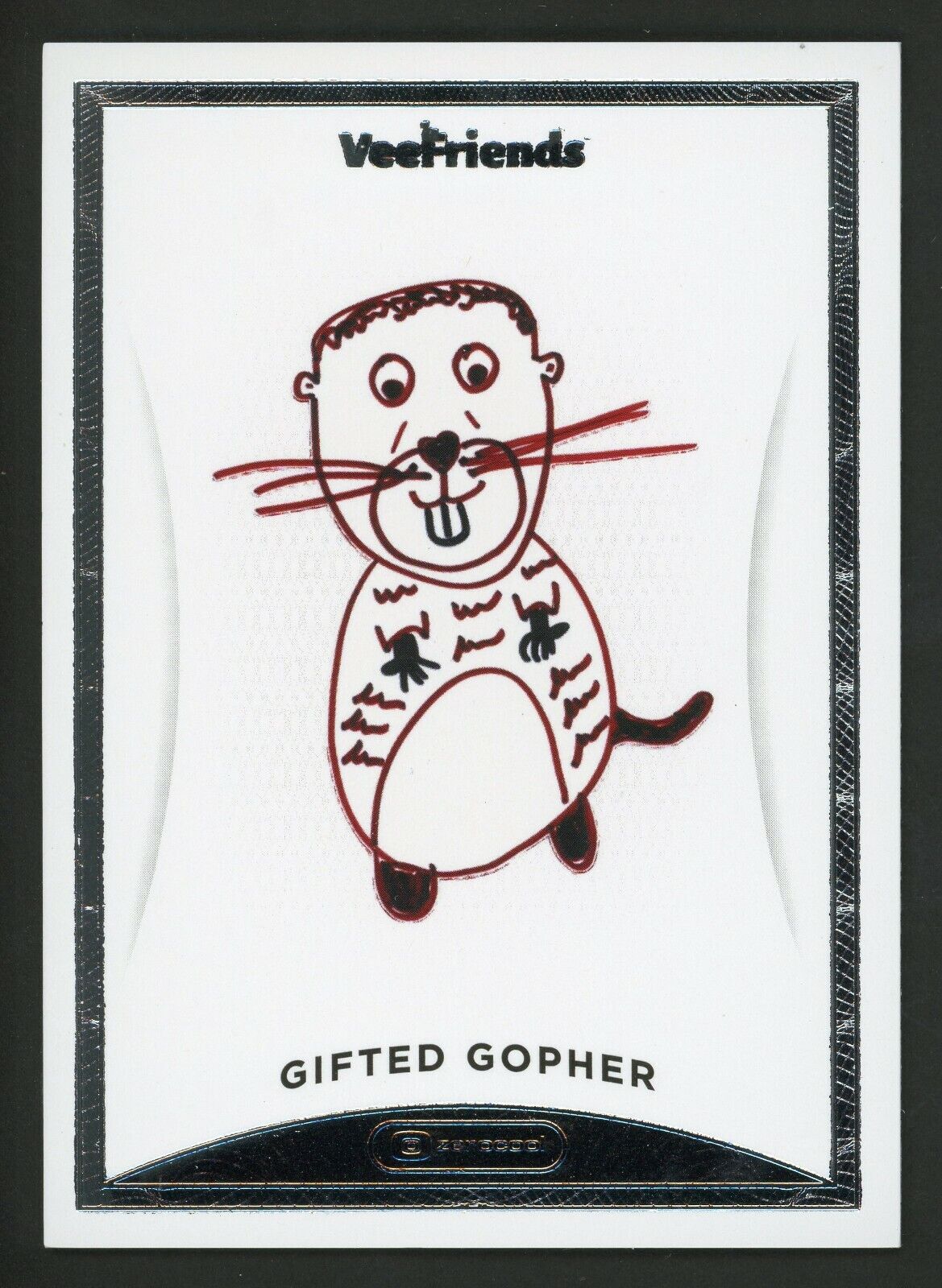 Gifted Gopher #103 zerocool VeeFriends Base Trading Card Gary Vee