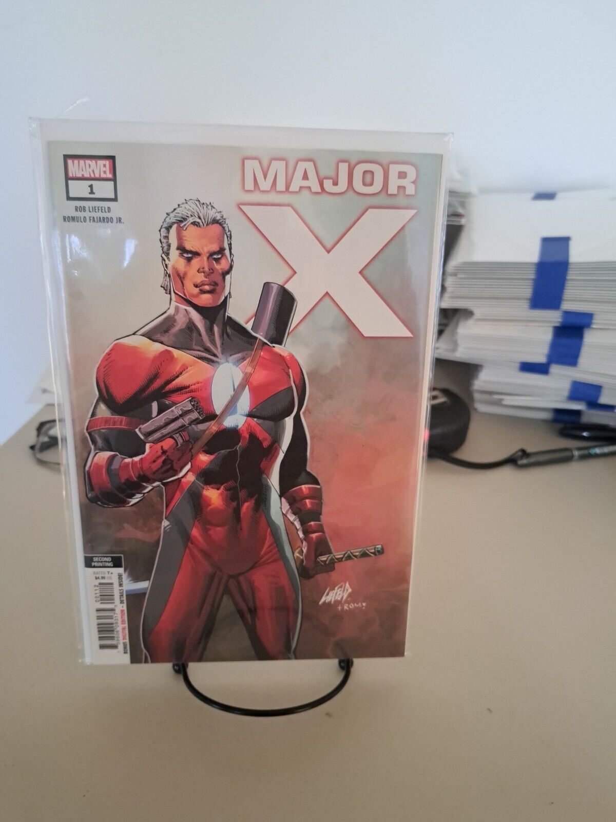 Marvel~Major X #1~2nd Print~VF-NM~FMV $5~(2019)~1st Appearance Of Major X