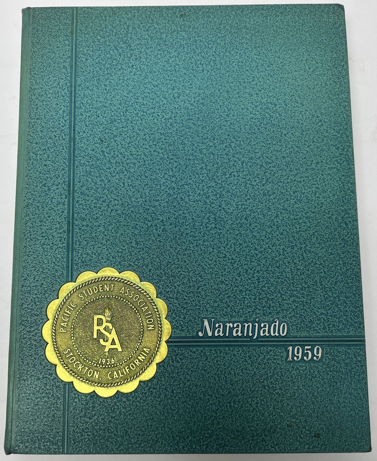 College of the Pacific 1959 Naranjado Pacific Student Assoc Hard Cover Yearbook