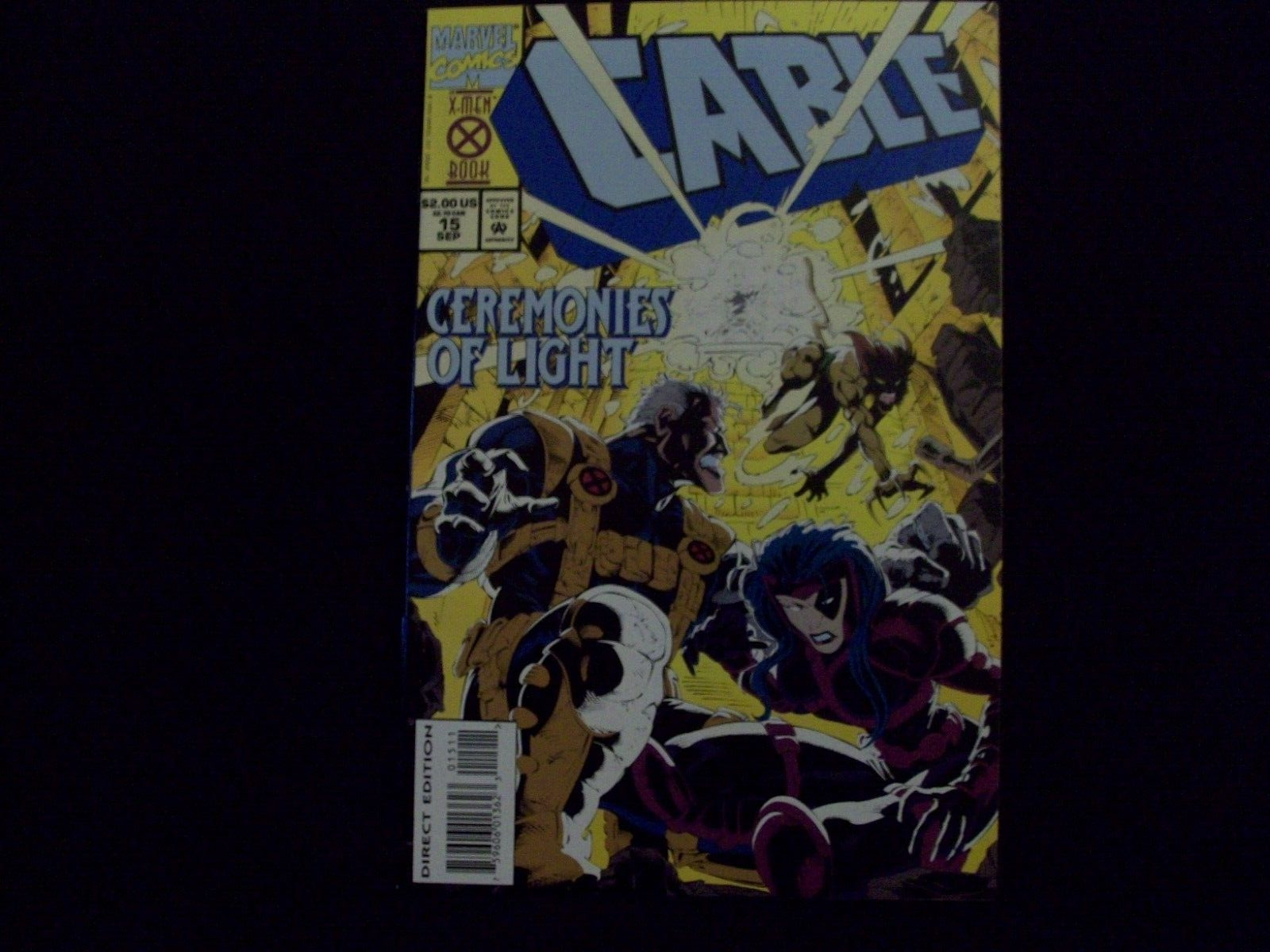 1994 MARVEL COMICS CABLE # 15 in SHADOWS
