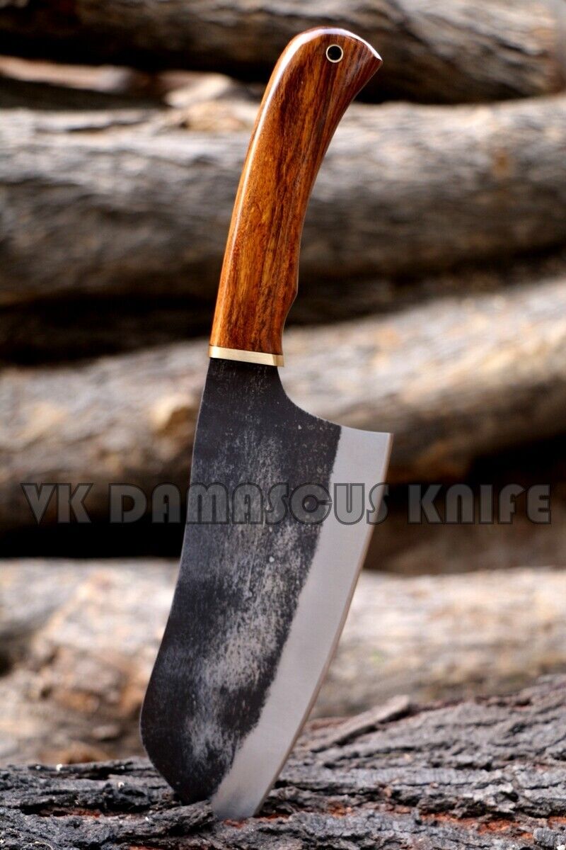 Handmade Cleaver chef Knife coolina knife kitchen knife fixed blade knife