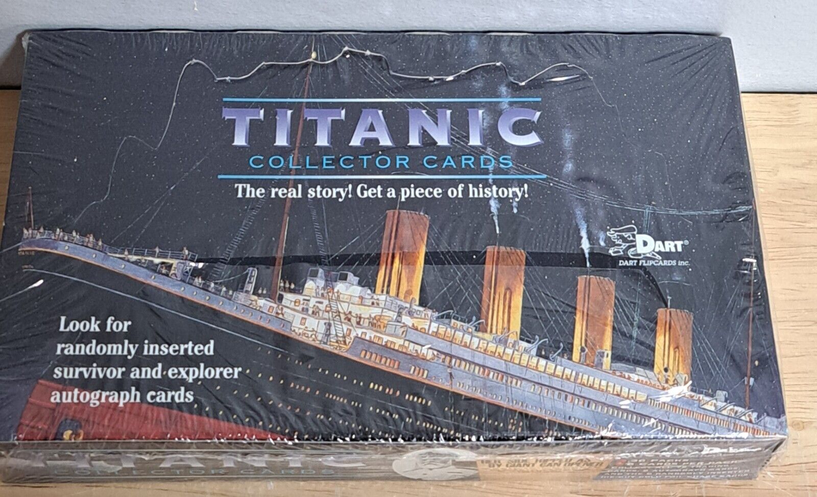 1998 DART FLIPCARDS TITANIC COLLECTOR CARDS BOX FACTORY SEALED