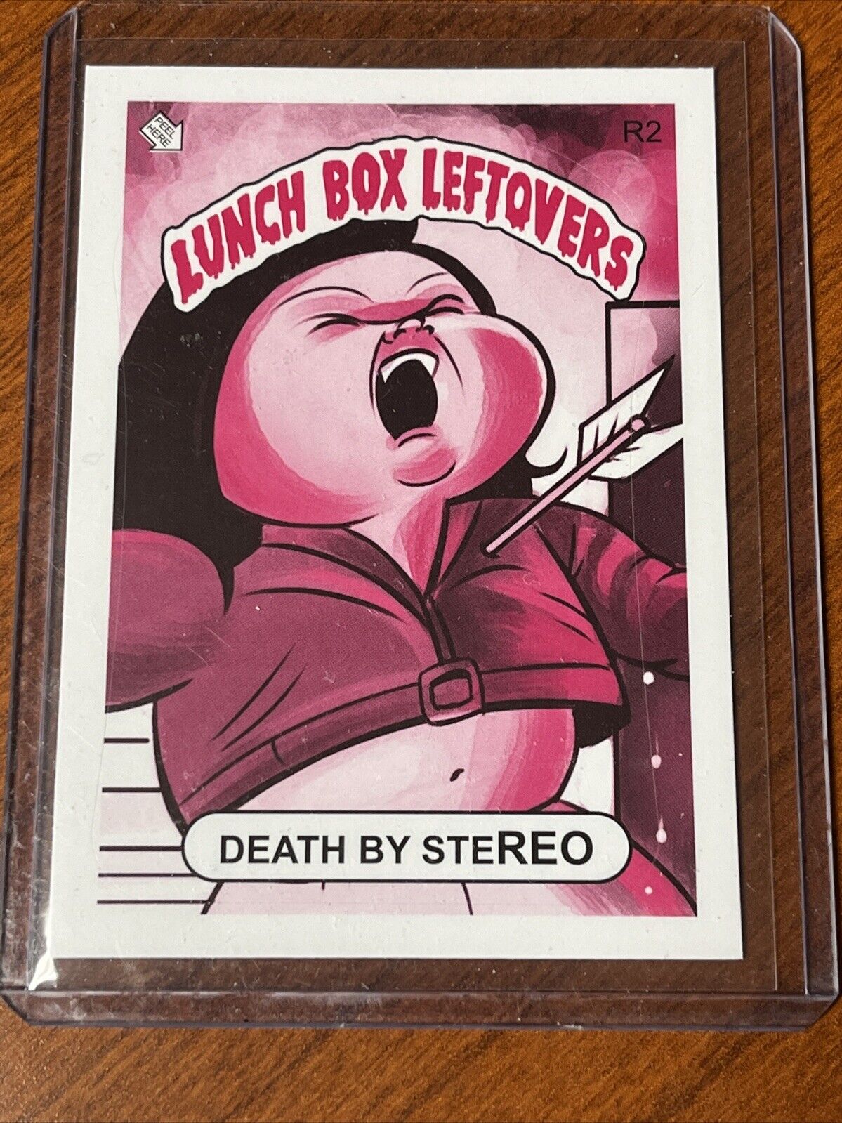 SSFC Series 4 Lunch Box Leftovers Mail-Away Death By Stereo #R2 Magenta