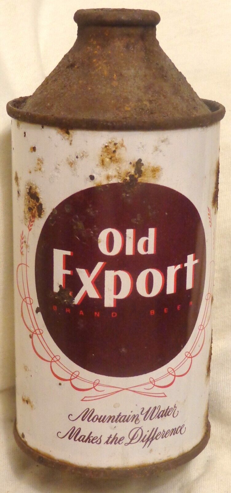 Old Export Beer Can - Cone Top  - Cumberland, MD- 12 Ounce