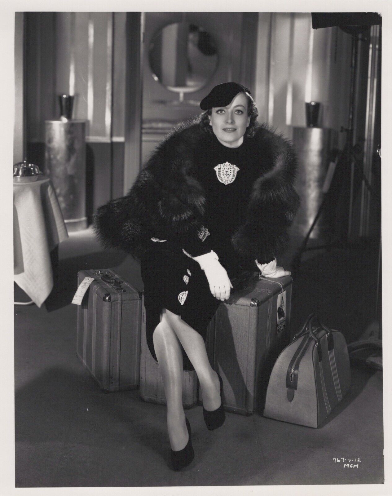 Joan Crawford (1970s) ❤ Hollywood Beauty - Stylish Glamorous MGM Photo K 426